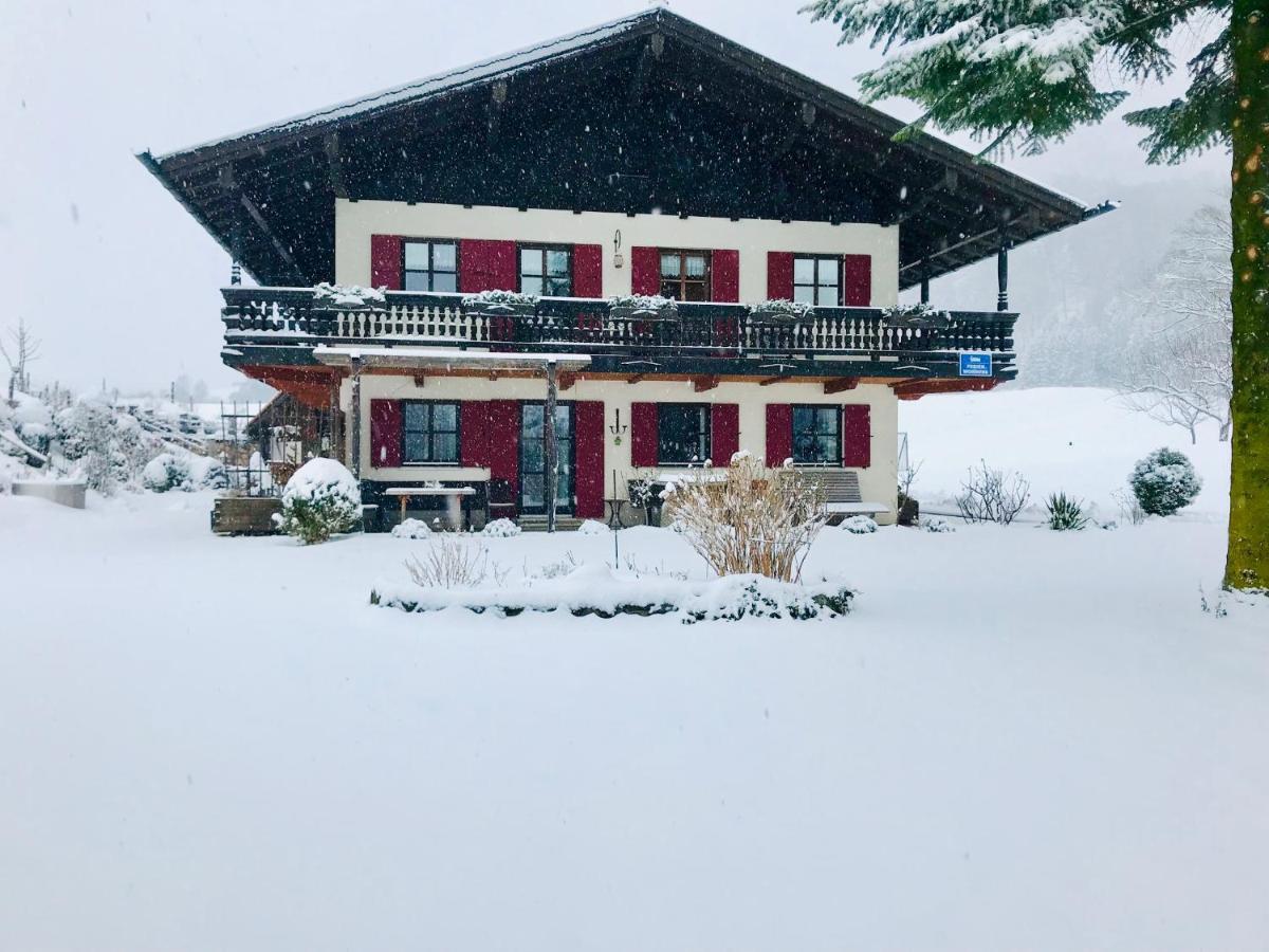 Ferienwohnung Draexl Garten Und Bergblick Nussdorf am Inn Exterior photo